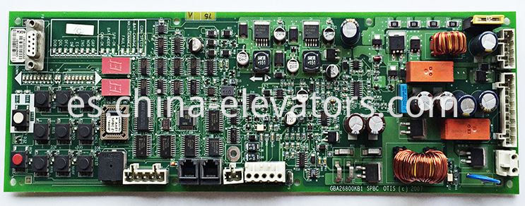 Placa SPBC para ascensor Otis Gen2 GBA26800KB1 Otis Gen2 Elevator SPBC Board GBA26800KB1